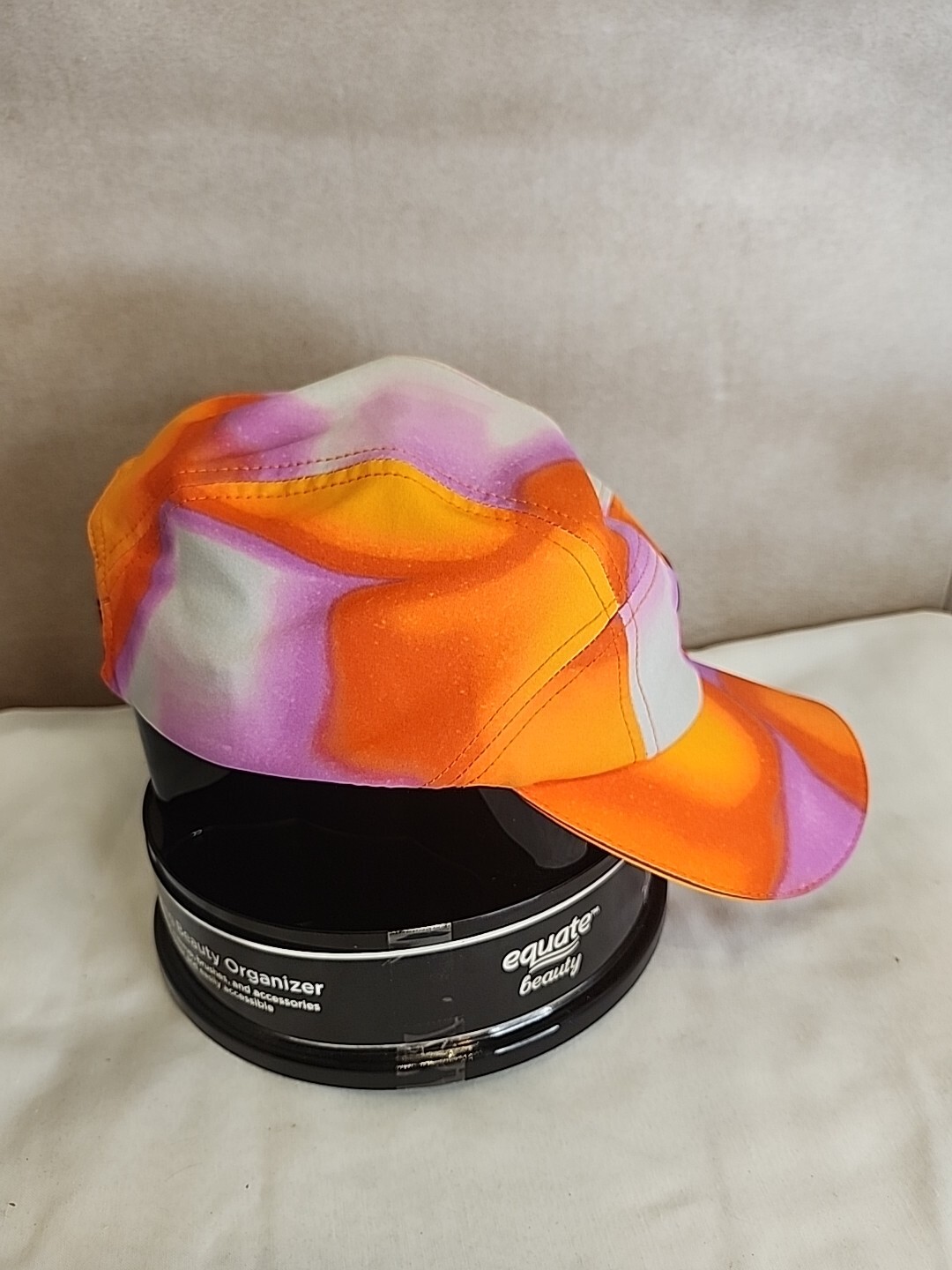 Fabletics Hat Cap Strapback Adjustable Pink Satin… - image 2