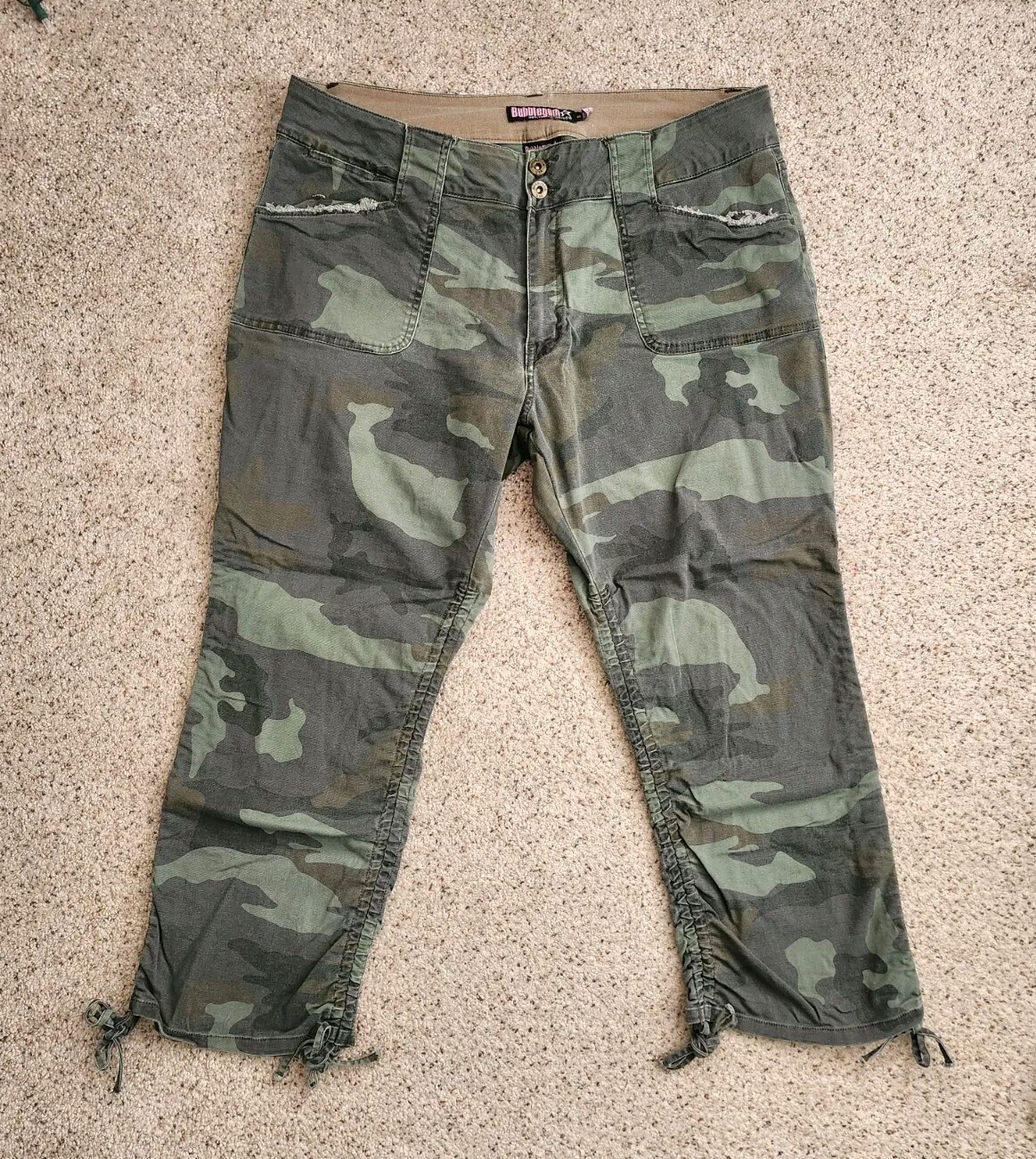 Bubblegum Camo Y2k Pants Womens Size 18