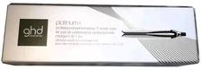 GHD Platinum + Styler Professional 1" Flat Iron Smart Hair Straightener - White