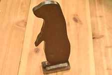 4"x12" Standing Prairie Dog Shooting Target 1/2" AR500