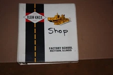 Vintage 1992  Blaw-Knox Paver Factory School Student Manual - Complete and Clean