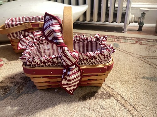 Set 4 Longaberger Baskets (1994-1997) With Liners & Protectors - Picture 14 of 17