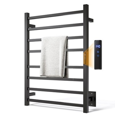 Towel Warmer Rack, Heated Towel Racks for Bathroom, Wall Mounted Towel Warmer...