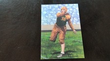 1994 Arnie Herber Goal Line Art Card Green Bay Packers