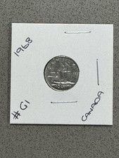 🟠NICE 1968 CANADIAN TEN CENT COIN🟠QUEEN ELIZABETH II GREAT DETAIL COIN #G1🟠