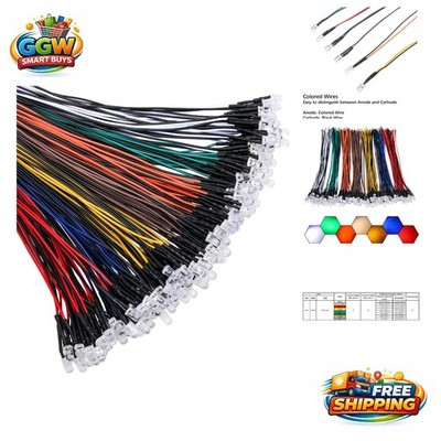 Comprehensive 140PCS 12V LED Lights - Perfect for Creative DIY & Lighting