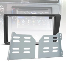 NuIth Double DIN Stereo Installation Dash Kit for 2001-2005 Honda Civic,... 