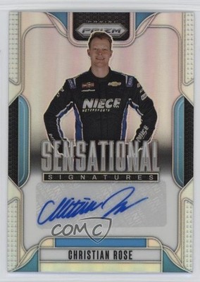 2025 Panini Prizm Sensational Signatures Christian Rose #SS-CRS Auto 1ar2