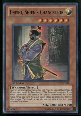 Enishi, Shien's Chancellor Common OTS Tournament Pack 6 OP06-EN024 NM