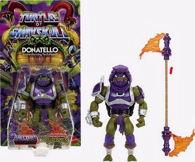 Turtles Of Grayskull - Donatello - Action Figur - Master Of The Universe - 14 cm