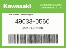 Kawasaki Genuine Nozzle-Injection - 49033-0560