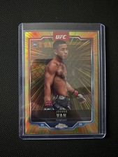Topps Chrome UFC Joshua Van Radiating Rookies Rookie Card #RRS-9 2025