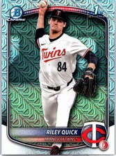 2025 Bowman Draft #BDC-23 Riley Quick Chrome Mojo Refractor
