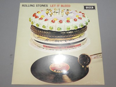 The Rolling Stones - Let It Bleed (Greece, 1969) Decca SGLK 012
