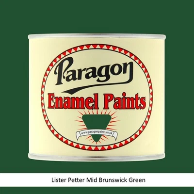 PARAGON Stationary Engine Paint Lister Petter Mid Brunswick Green High Temp Enamel