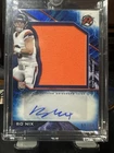 2024 Topps Resurgence - Bo Nix #RPA-BN Blue Surge /99 Auto (AU, MEM, RC) Broncos