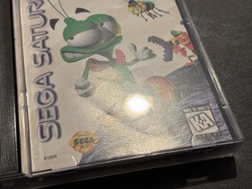 Bug! (Sega Saturn, 1995) CIB Complete With Manual & Reg Card Tested & Works!