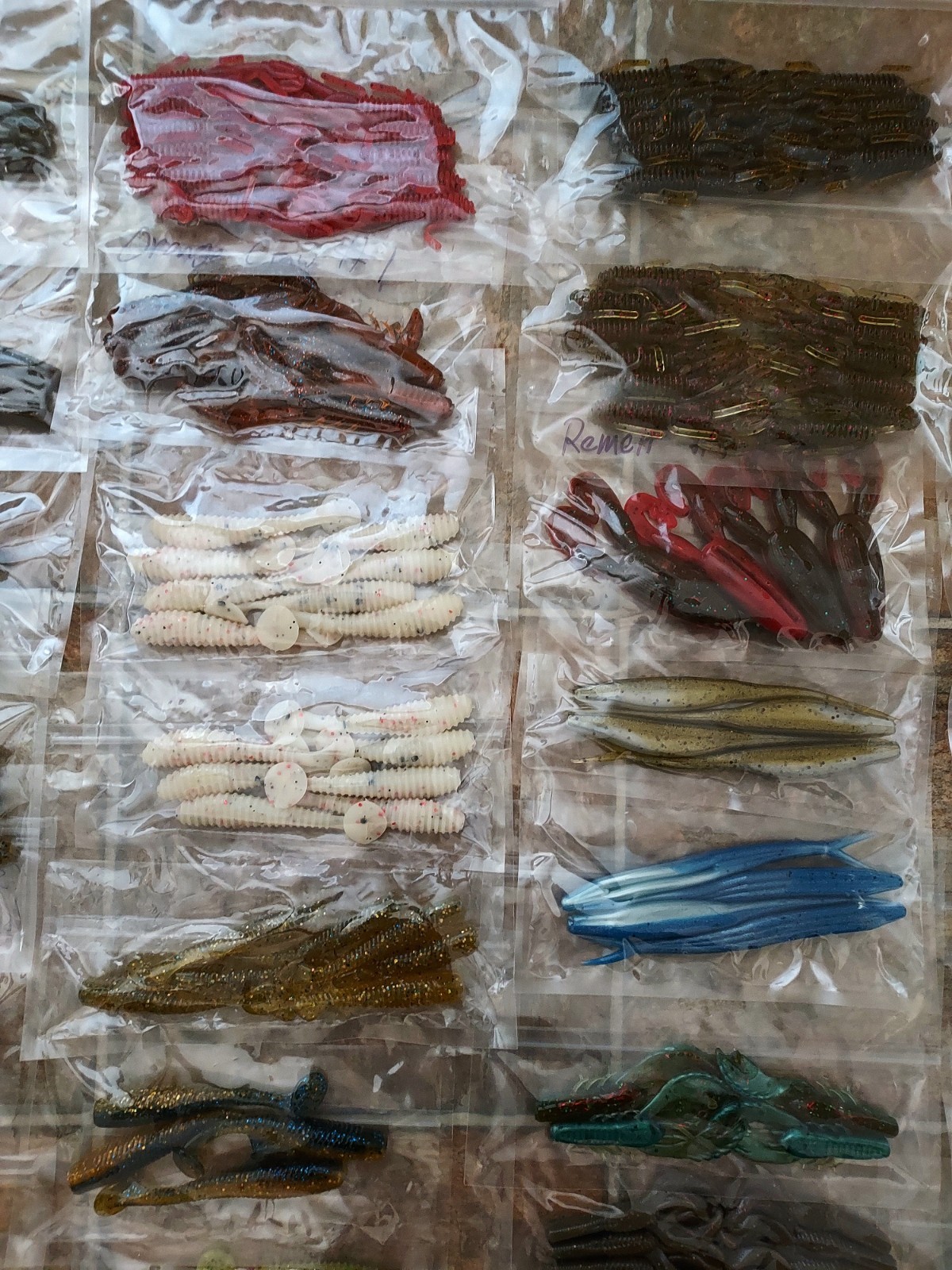 75 Bass Fishing Lures Lot Soft Plastics Baits Zoom Berkley Gulp Yum Senko Gary  - Image 11