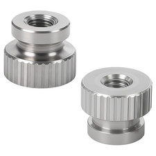 2-Pack Compatible with Bach Stradivarius Trumpet 3rd Valve Slide Stop Nuts and T