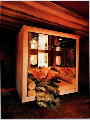 1979 Magazine Print 1970s Inspired Reading Nook Vintage Interior Design Trend