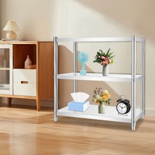 3 Tiers Kitchen Shelf Shelving Rack Restaurant Shelves Rack Stainless Steel USA