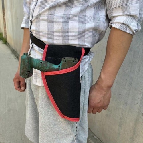 360 Rotating Waist Belt Pouch Waterproof Tools Storage Bag Carpenter - Picture 6 of 15