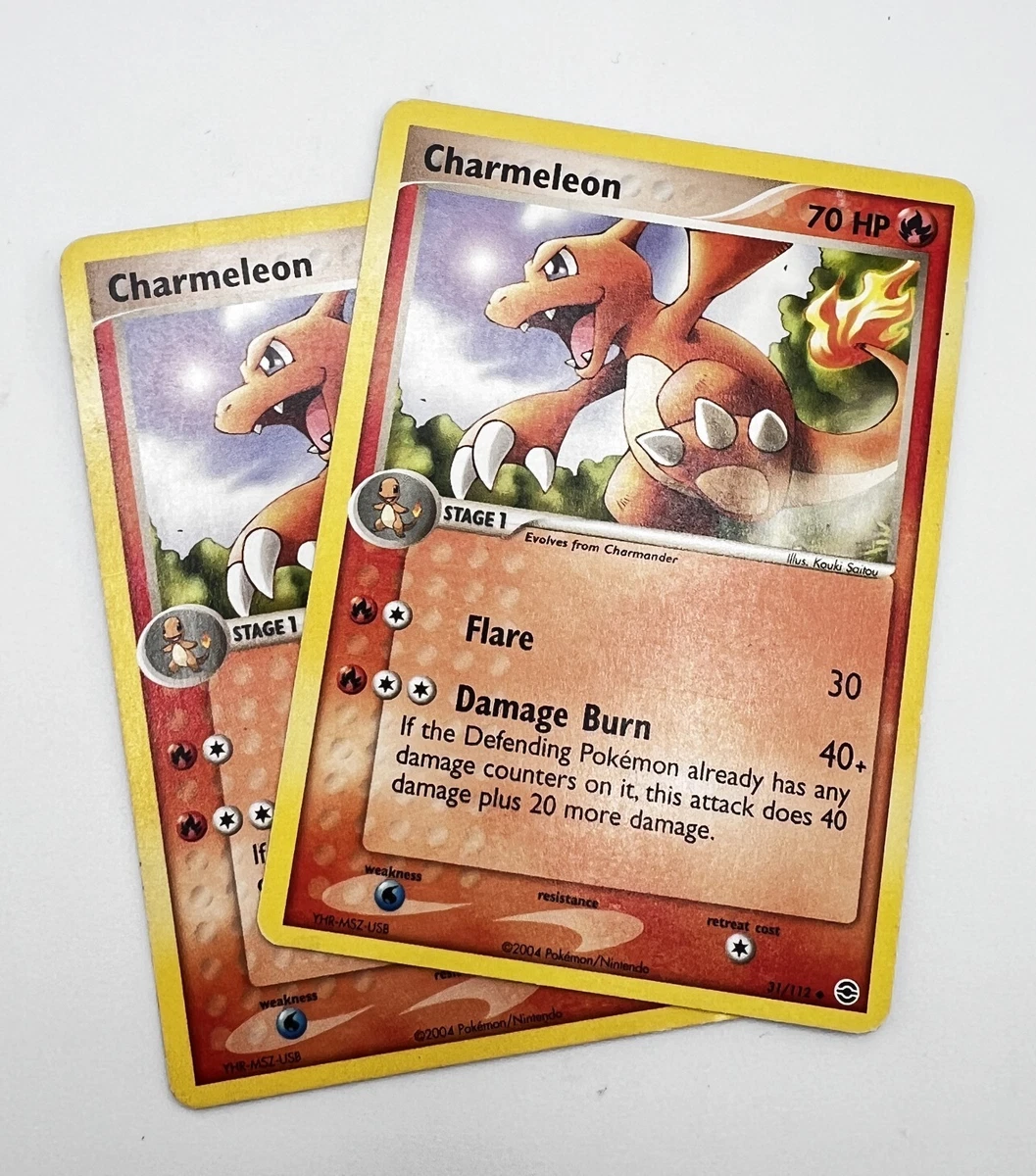Charmeleon Pokémon TCG EX FireRed & LeafGreen Individual Trading