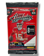 NFL Panini 2025 Absolute Football Trading Card RETAIL Pack 8 Cards
