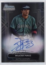 2022 Bowman Sterling Prospect Auto Milkar Perez #PA-MP Auto v9t