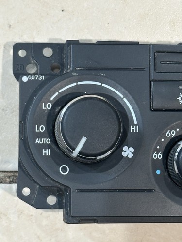 05-07 CHRYSLER 300 DODGE MAGNUM AC HEATER CONTROL CLIMATE TEMPERATURE CONTROL - Picture 6 of 6