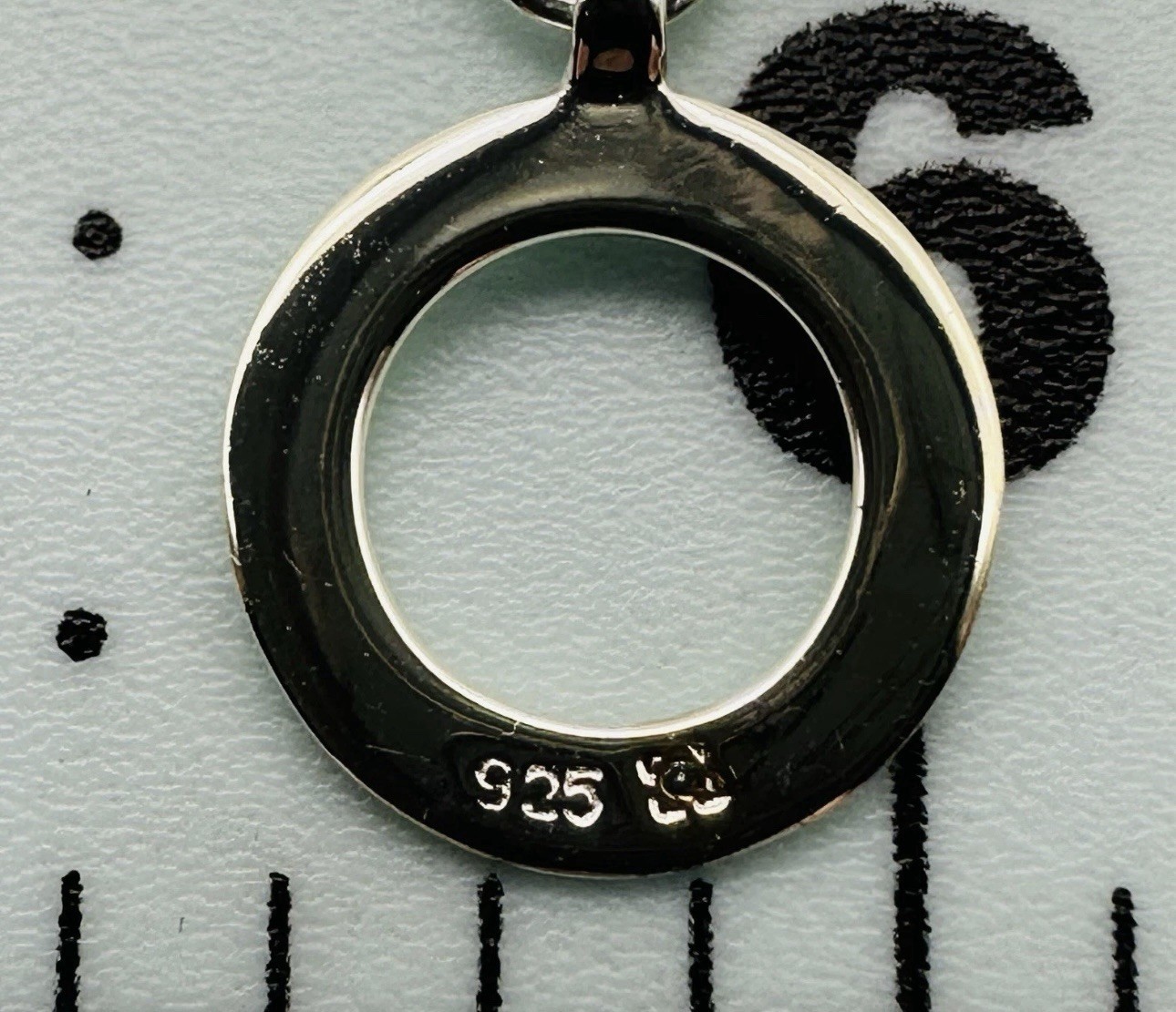 Modern Sterling Silver Interlocking Open Loop Cir… - image 7