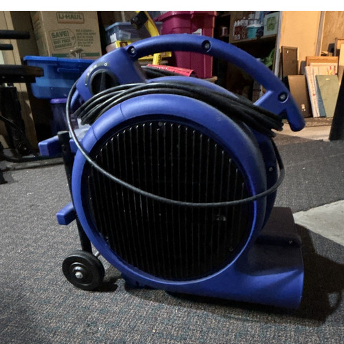 Shop-Vac Air Mover Blower Blue Floor Carpet Dryer Commercial Industrial Portable