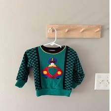 12m. Vintage race car sweater