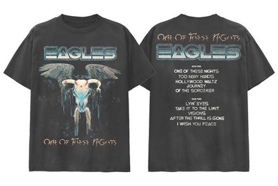 Eagle Band One Of These Nights Black Tee Size S-5XL