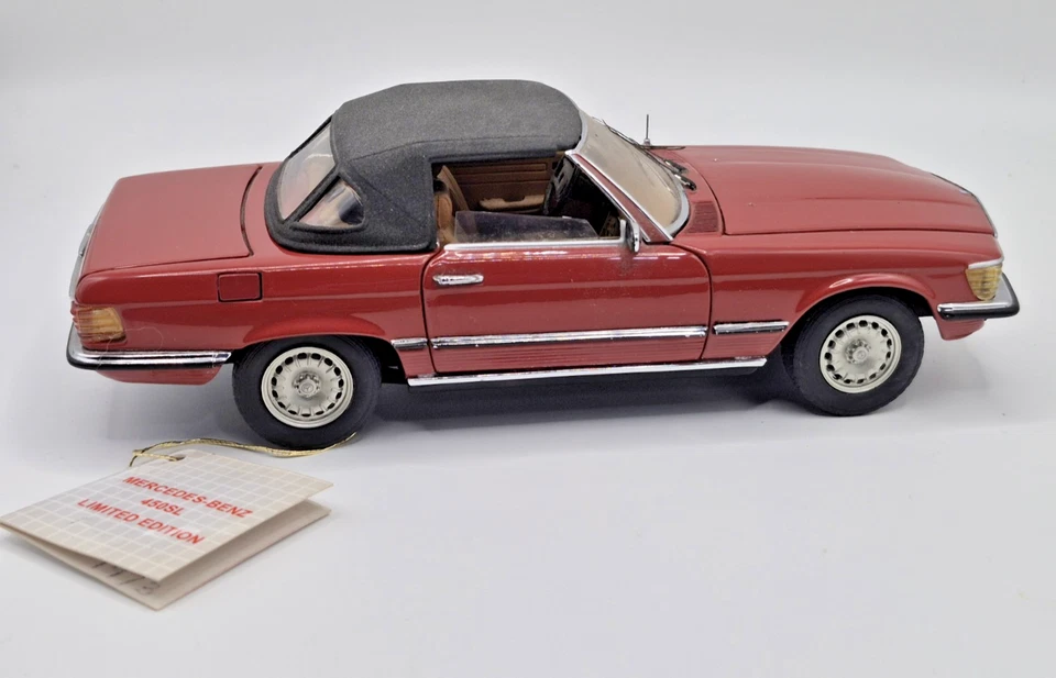 Coche diecast Franklin 1973 Mercedes Benz 450SL como nuevo sin caja Foto 2 de 4