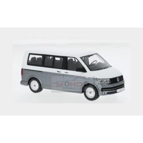 1:43 IXO Volkswagen T6 Multivan Minibus 2017 Grey White CLC595N.22 - Immagine 2 di 2