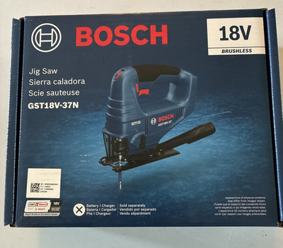 #ad Bosch GST18V 37N Variable Speed Brushless Jig Saw Bare Tool NIB $69.95