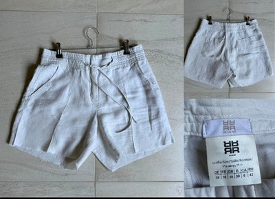 RIANI Linen Beige Shorts