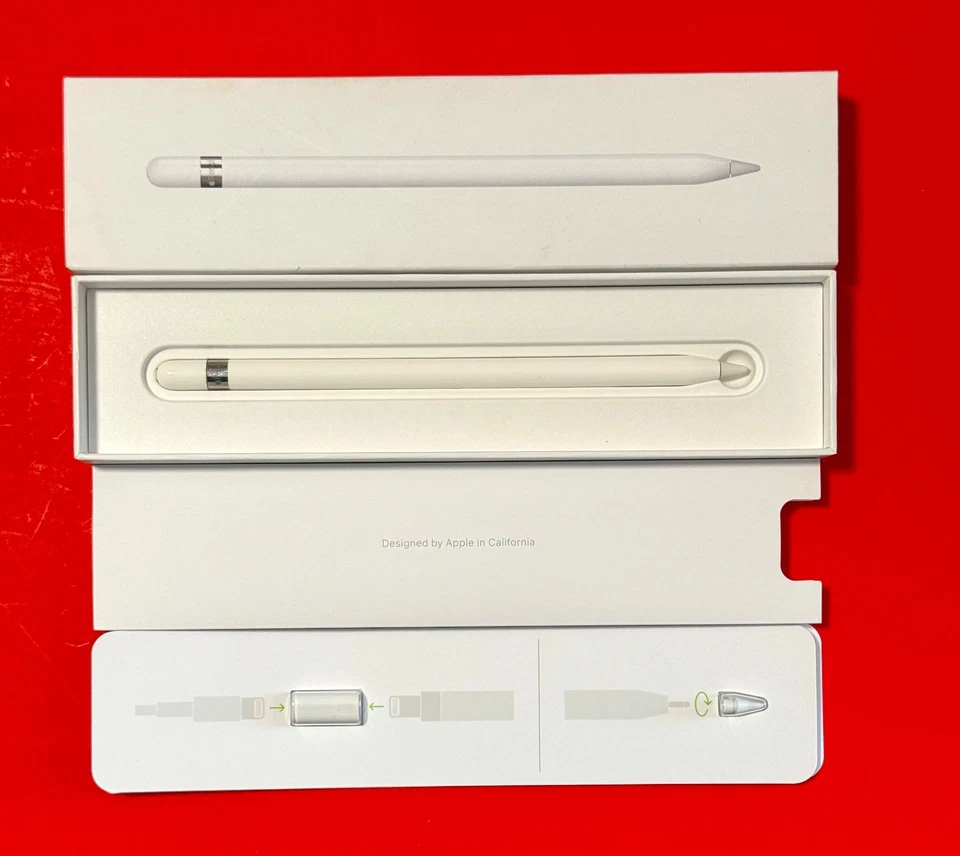 Apple Pencil A1603 1ª Generación Para iPad Totalmente Probado Funciona Perfecto IOB Foto 3 de 4