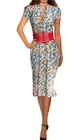 SALE! $6,500 Vint. DOLCE & GABBANA Silk Satin lace Dress size 44-46