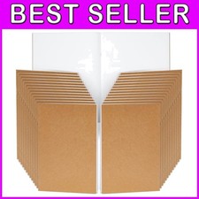 Bulk Soft Cover Journals 8.5x11 - 24 Pack Brown Notebook Set