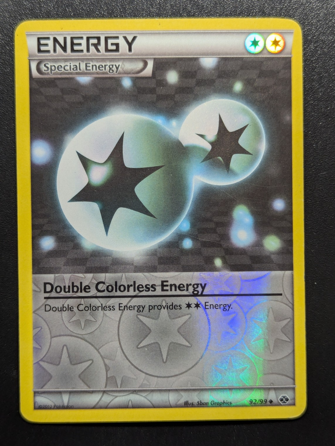 Double Colorless Energy Reverse Holo Uncommon Next Destinies 92/99 NM