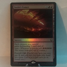 MTG Sozin's Comet [TLA - 154] - NM [Foil]