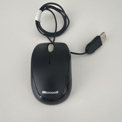 Microsoft Compact Optical Mouse 500 v2.0 USB Maus optisch 3 Tasten Schwarz