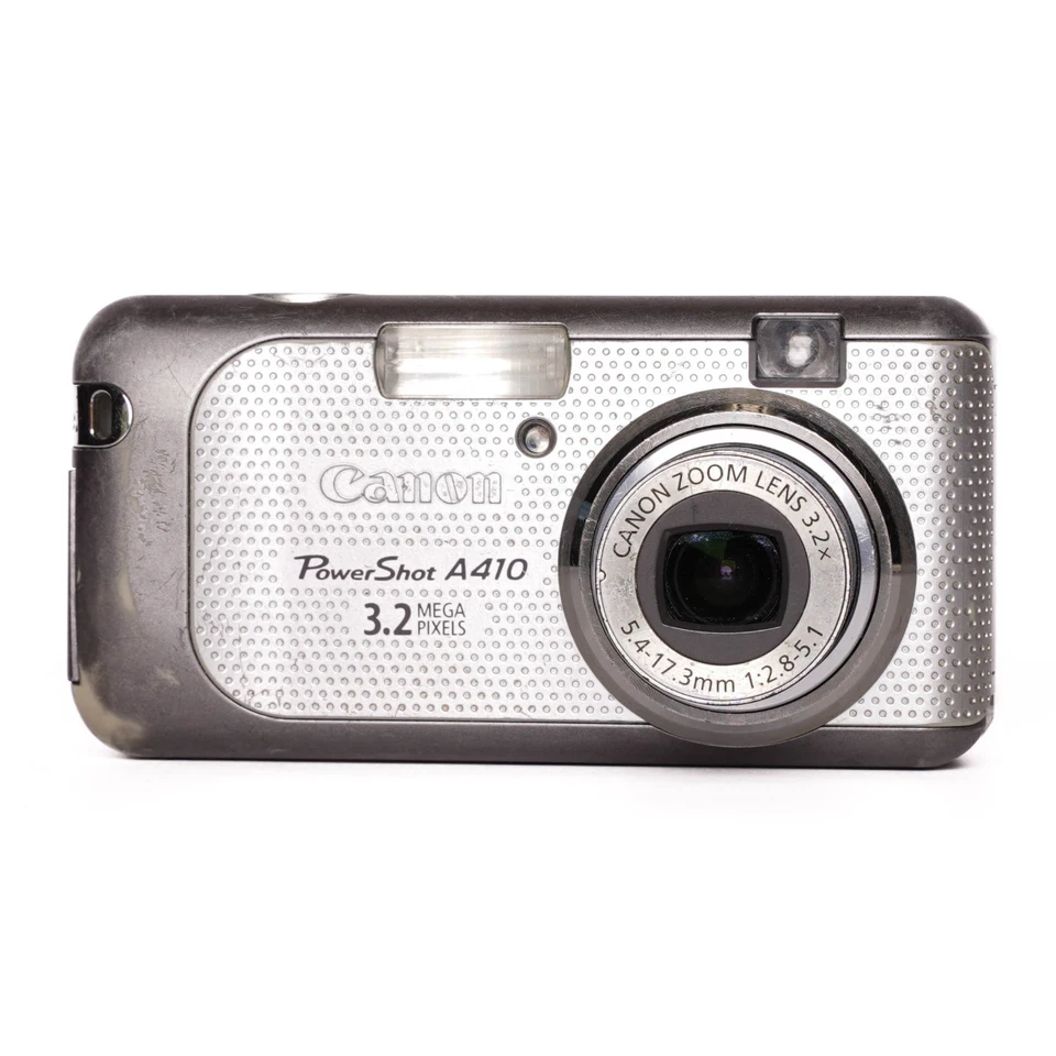 Canon PowerShot A410 3.2MP Digital Camera - Silver - READ DESCRIPTION - Image 2 of 4