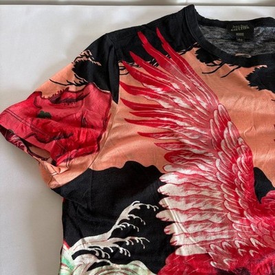 Rare Jean Paul Gaultier Archive Hawk Graphic T-Shirt Vintage Men's