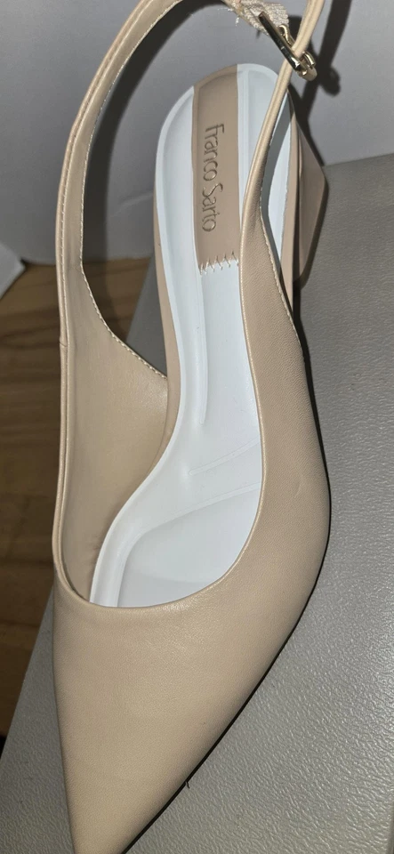 Zapatos Franco Sarto para mujer talla 8,5 nude L-Racer tacón bloque G9011L62 Foto 3 de 4