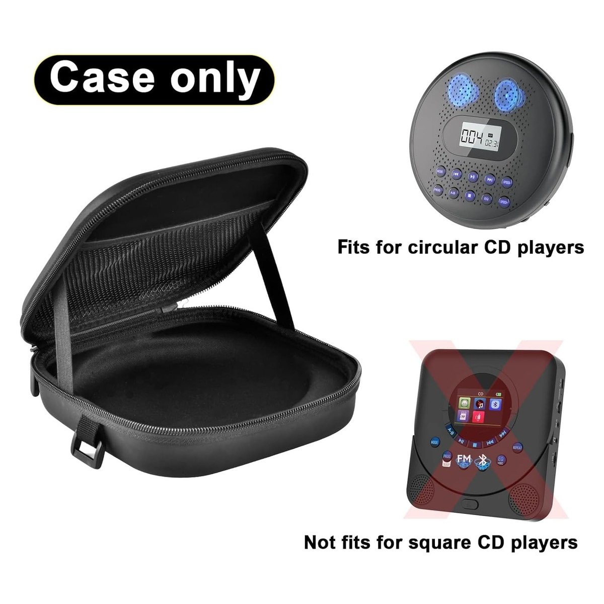 Portable CD Player Case 5.75