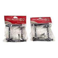 Decopolitan Precsion Drapware D2 Espresso Drapery Holdbacks Bundle