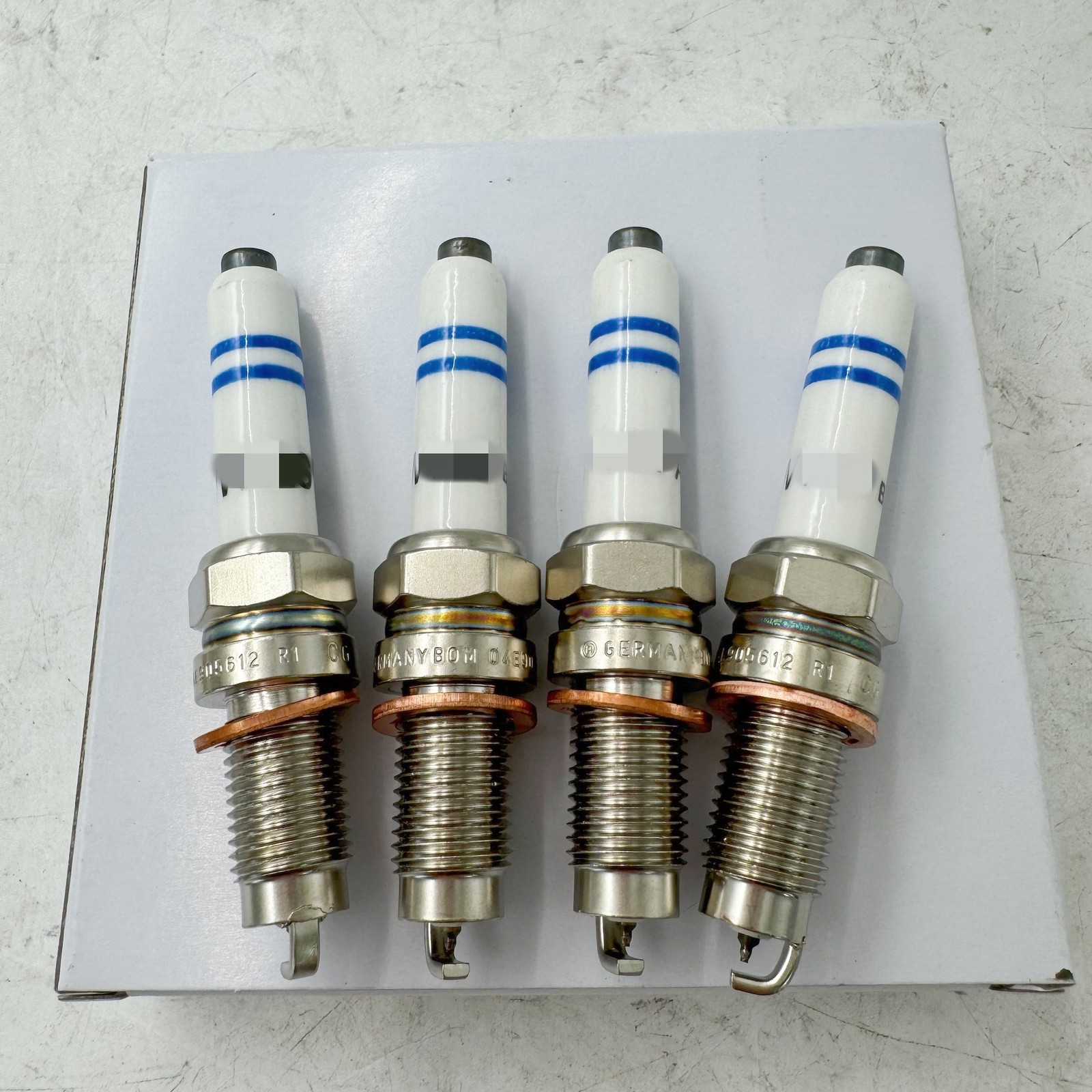 4pcs Iridium Spark Plugs 04E905612 NEW For VW Jetta Audi A3 1.4L